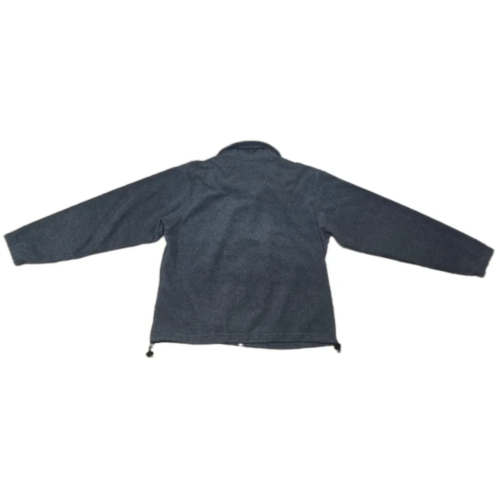 Columbia Mens Fleece Jacket Full Zip Charcoal‎ Gray Soft Outdoor Layer Medium